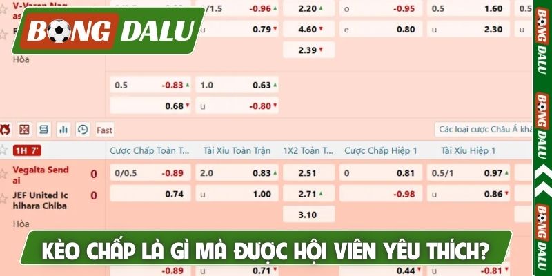 Kèo chấp là gì mà được hội viên yêu thích?